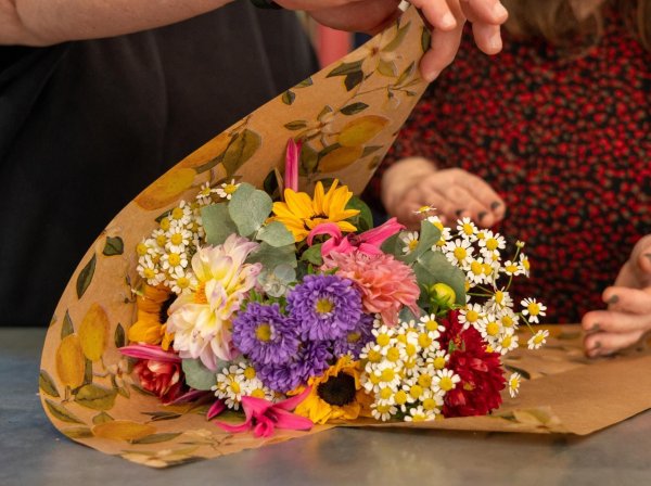 Atelier de création florale en Corrèze