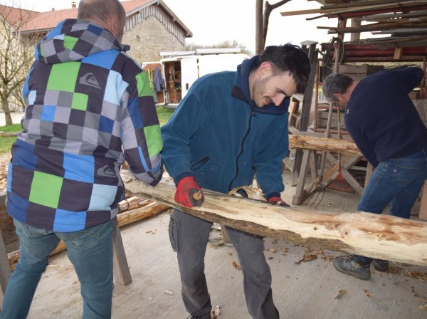 Atelier de menuiserie dans l'Isère