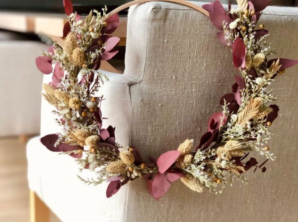Créez votre couronne de fleurs séchées avec Morgane à Bondues