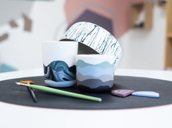 Créez votre vaisselle colorée en porcelaine coulée avec Aurélie à Monestier-de-Clermont