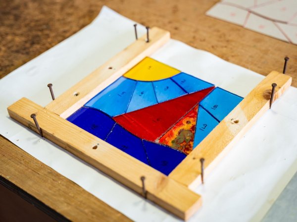 Atelier de vitrail en Vendée