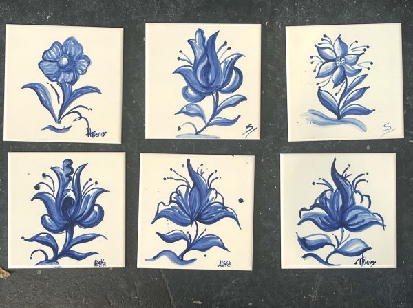 Peignez vos six azulejos sur deux jours avec Wirginia avec Wirginia à Biarritz