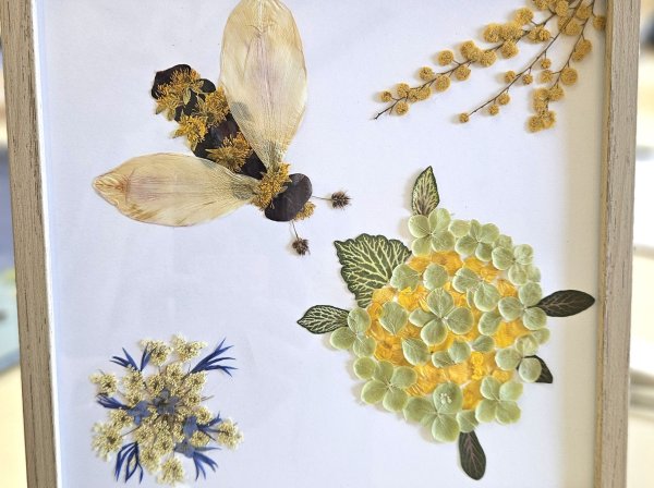 Réalisez votre herbier de fleurs pressées françaises avec Olivia à Paris