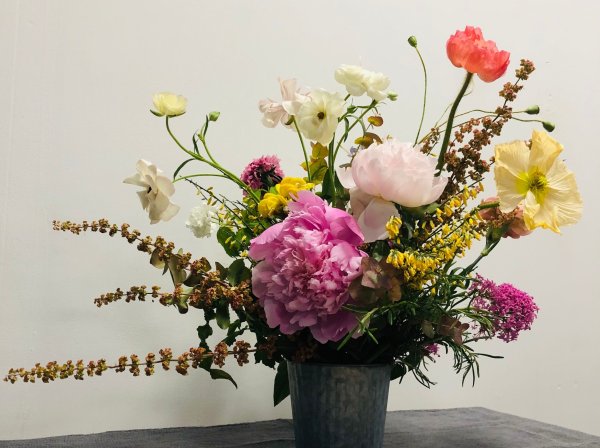 Atelier de création florale dans le Tarn