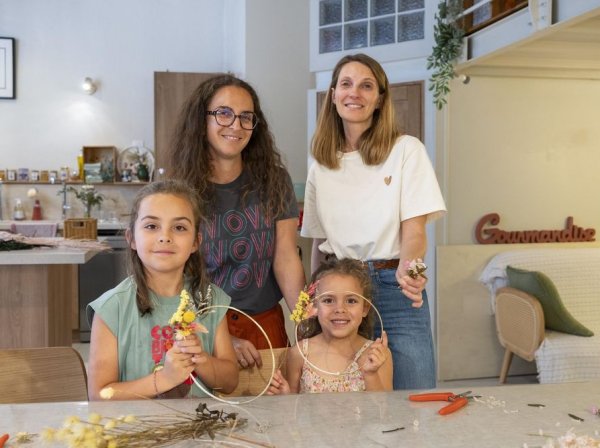 Composez votre couronne florale avec Elise avec Elise à Aix-en-Provence