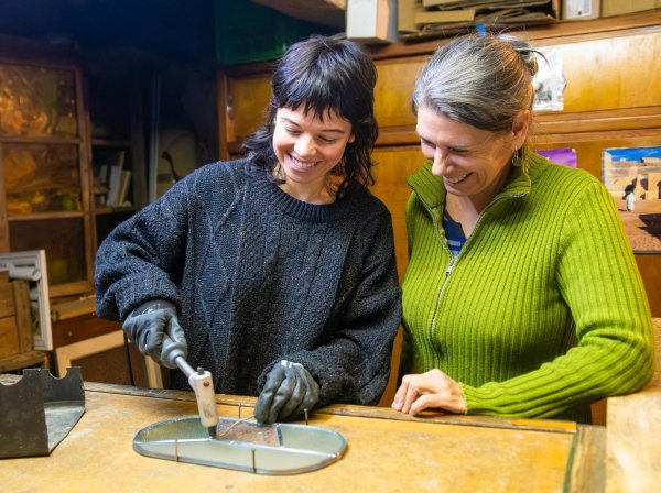Atelier de vitrail dans le Tarn